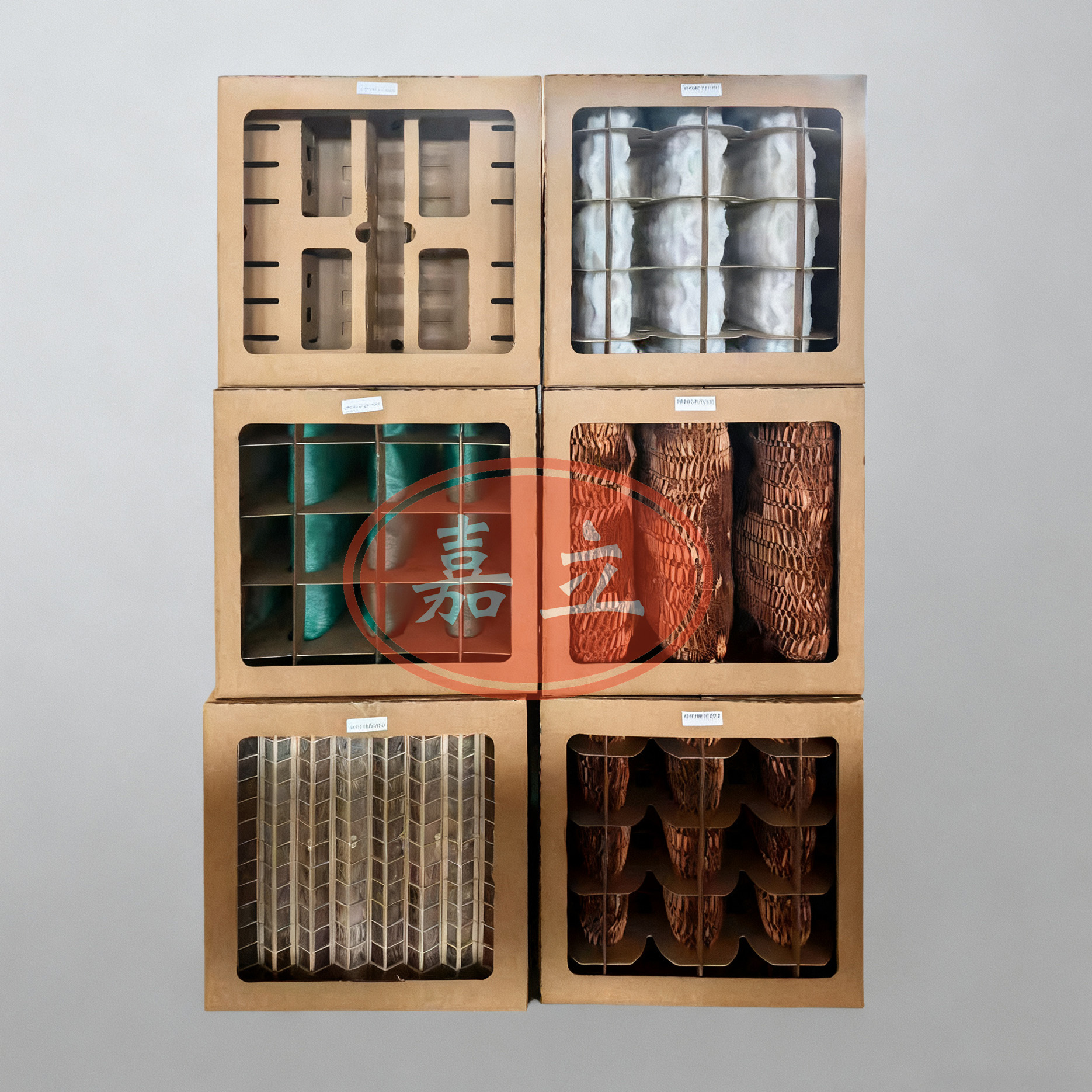 钟山纸盒式漆雾过滤纸箱